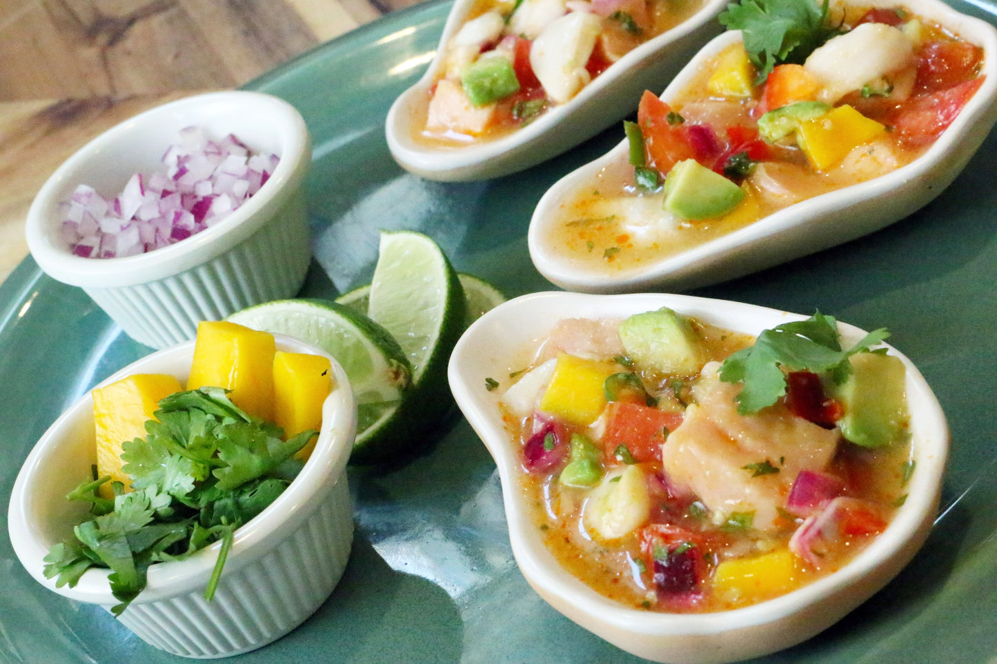 Ceramic oyster shells cookware set (12 shells)